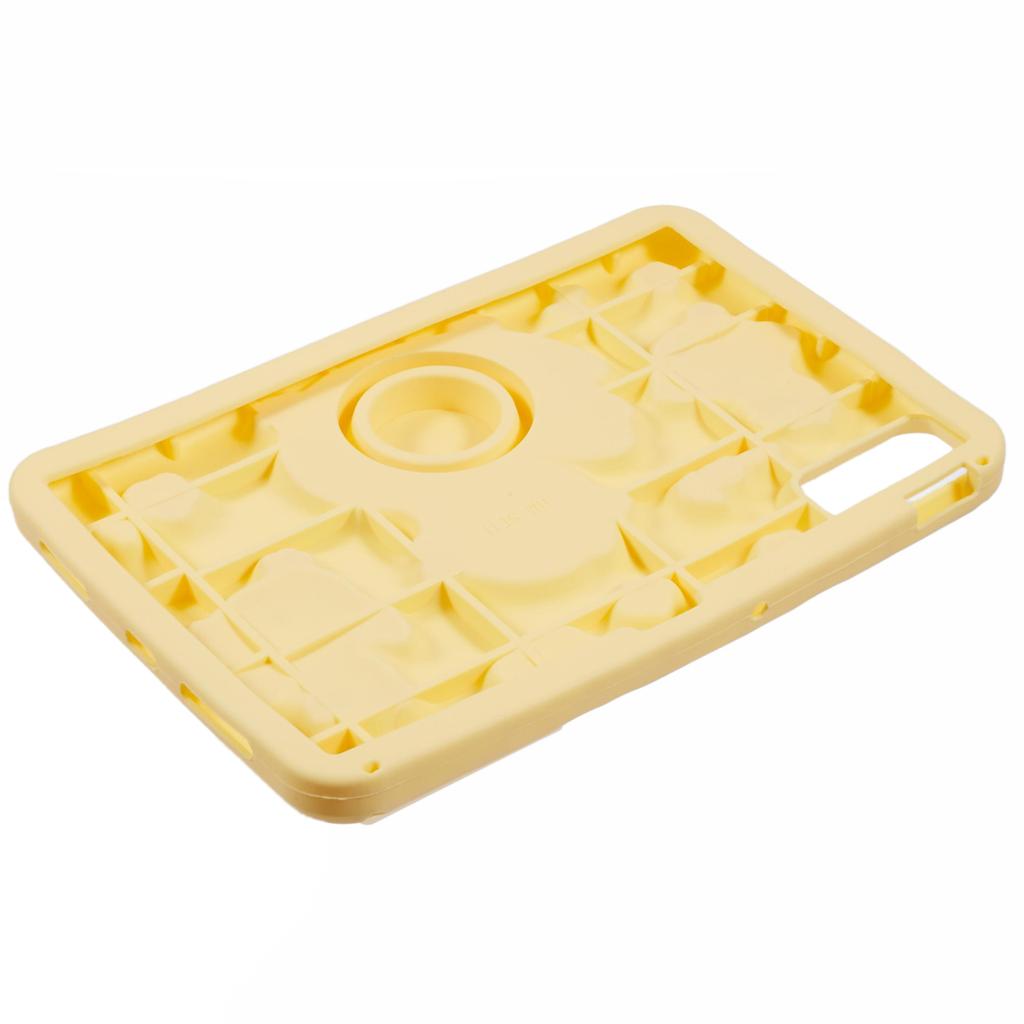 For Xiaomi Redmi Pad SE Silicone Tablet Case 3D Duck Pattern Design Protective Cover with Shoulder Strap