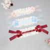 Lace Ribbon Headband Sweet Star Japanese Styles Anime Maid Costume Accessories for Teens Girl Women Halloween Props
