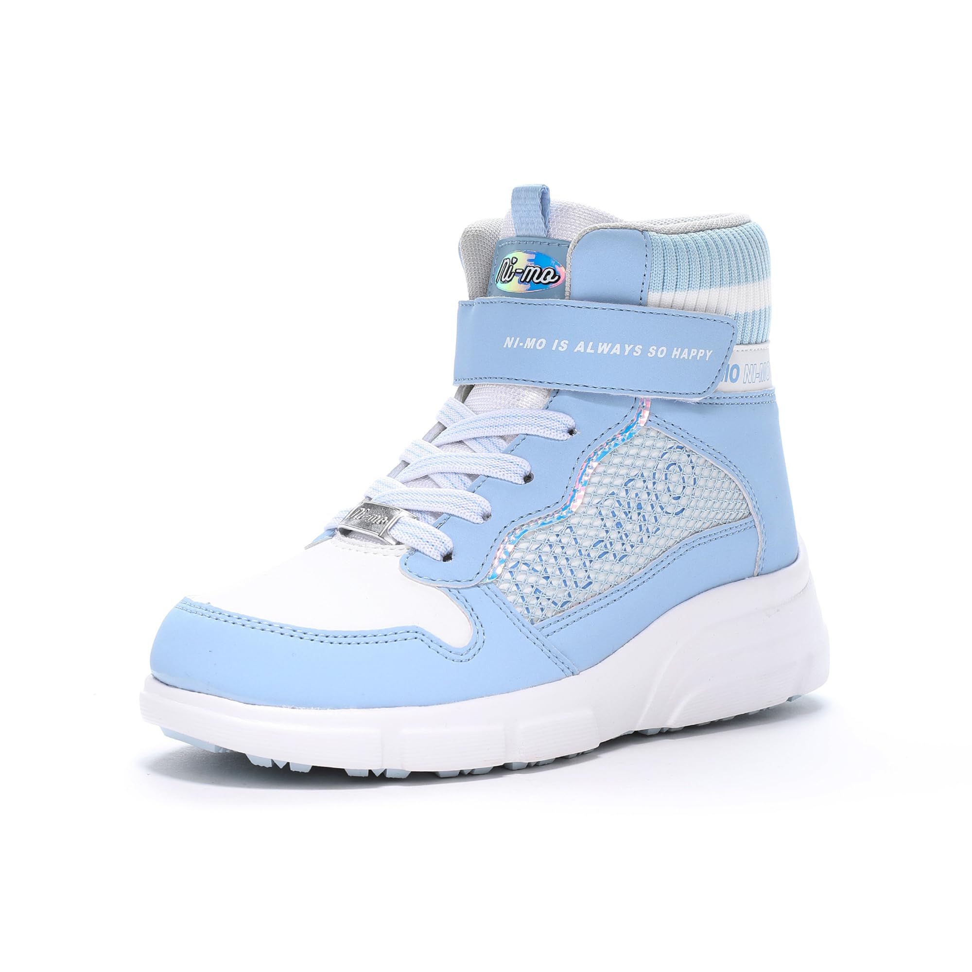 

Moonstar NM WPJ023 2E Girls Sneakers, Sax, 22.5 cm,