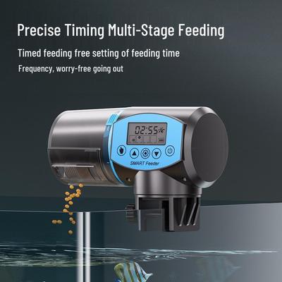 Smart Fish Tank Feeder: Large Capacity, Programmable Timer, Ideal for Aquariums, Koi, and Goldfish