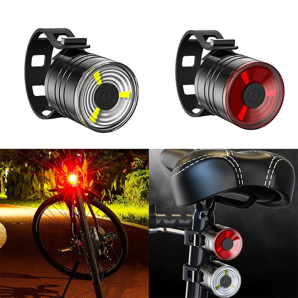 Bicycle Tail Light Bike Rear Light Flashlight for Bike Cycling Led Waterproof Bicycle Light Accessories for MTB Bike Accessories