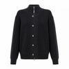 GGPX New York High Neck Zip Up Cardigan Gq8kg016f