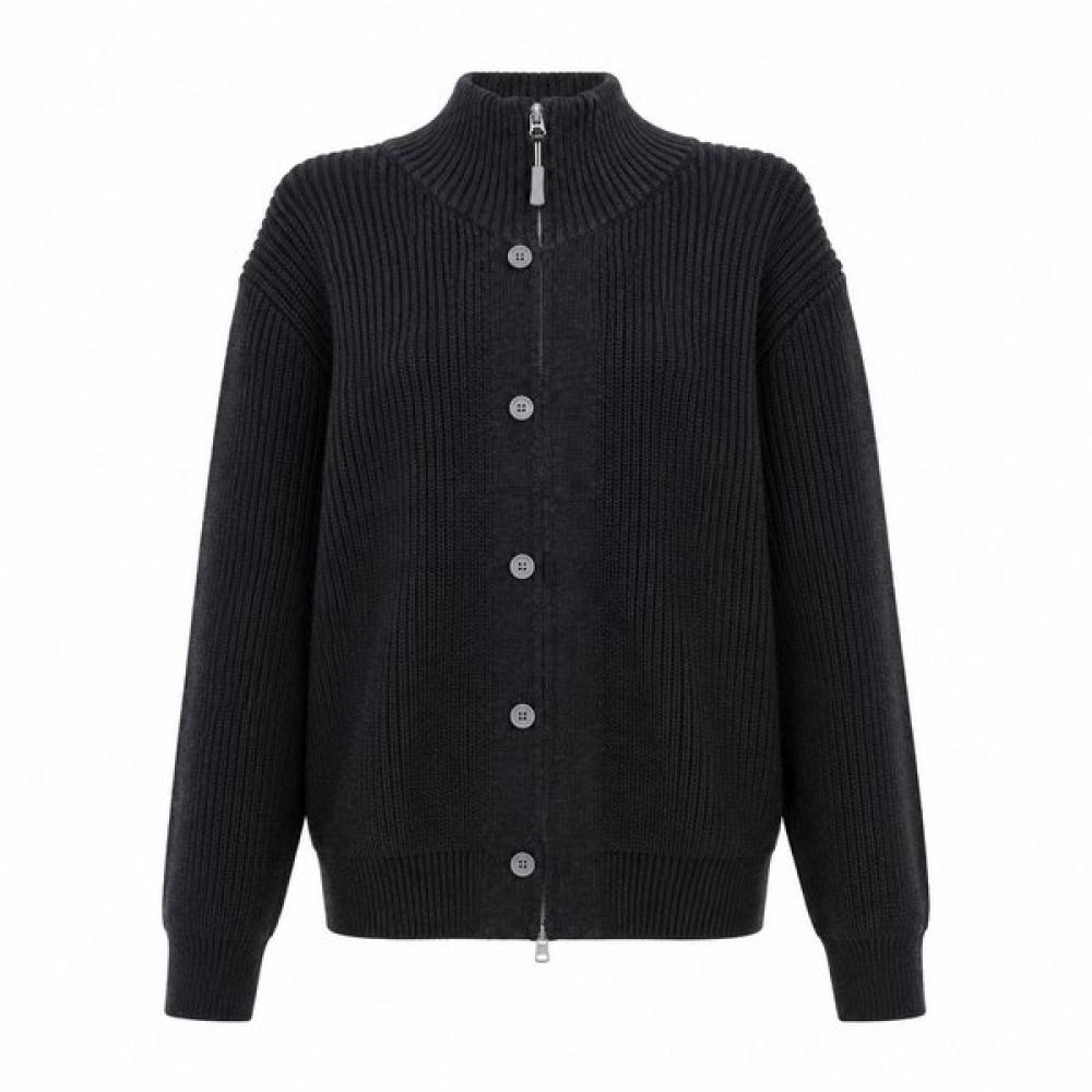 GGPX New York High Neck Zip Up Cardigan Gq8kg016f