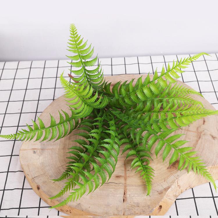 Nordic simulated fern wall accessories natural soft rubber simulated grass Persian grass