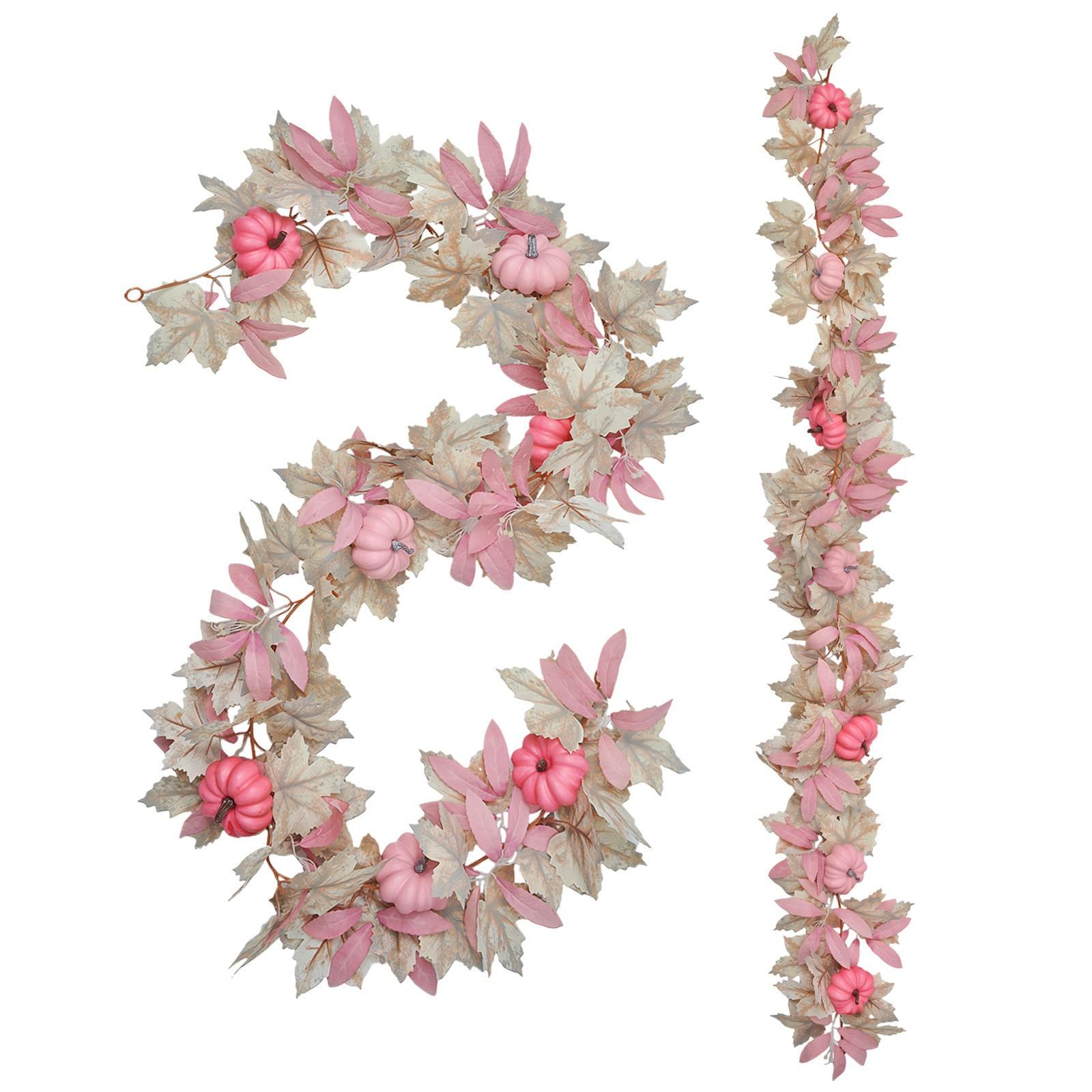 

ArtificialWhite Maple Leaves, PinkPumpkinWhiteMaple Leaves, PinkFestival Decorations One Size розовый