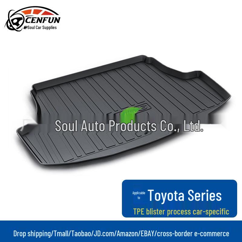 Toyota Vios/Avalon/Yaris-L Waterproof TPE Trunk Mat