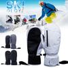 Touch Screen Skiing Gloves Waterprooof Inner 5 Finger Warm Gloves for Snowboarding