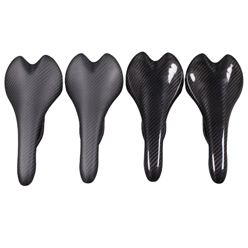 3K Weave Matte Glossy Carbon Bike Saddle Accessories Parts for Road Bicycles Use with Carbon Seat Carbon Fiber
