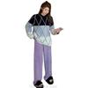 Soft Pajamas Women's Autumn and Winter New Simple Loose Casual Half Velvet Thickened Warm Home Clothes Set
