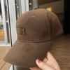 Hard top ins baseball cap men's simple and versatile face small fashion outdoor letter embroidery sunshade women's cap