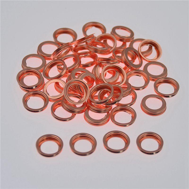 M49K-500Pcs Engine Oil Drain Plug Seal Washer Gasket Rings For Infiniti Nissan 1102601M02