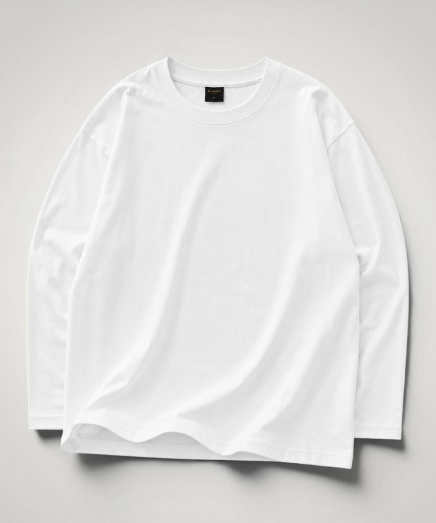 PENDULUM Essential Heavy Cotton Long Sleeve Tee - 2 Types (Lr5Tu570_Lr5Tu571)_2Color