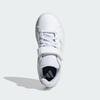 Adidas Grand Court Sneakers for Boys and Sizes Footwear White cm 2.0 Kids, Girls, 17-21.5cm, NIZ07, White/Iridescent/Footwear (IE3851), 20.0