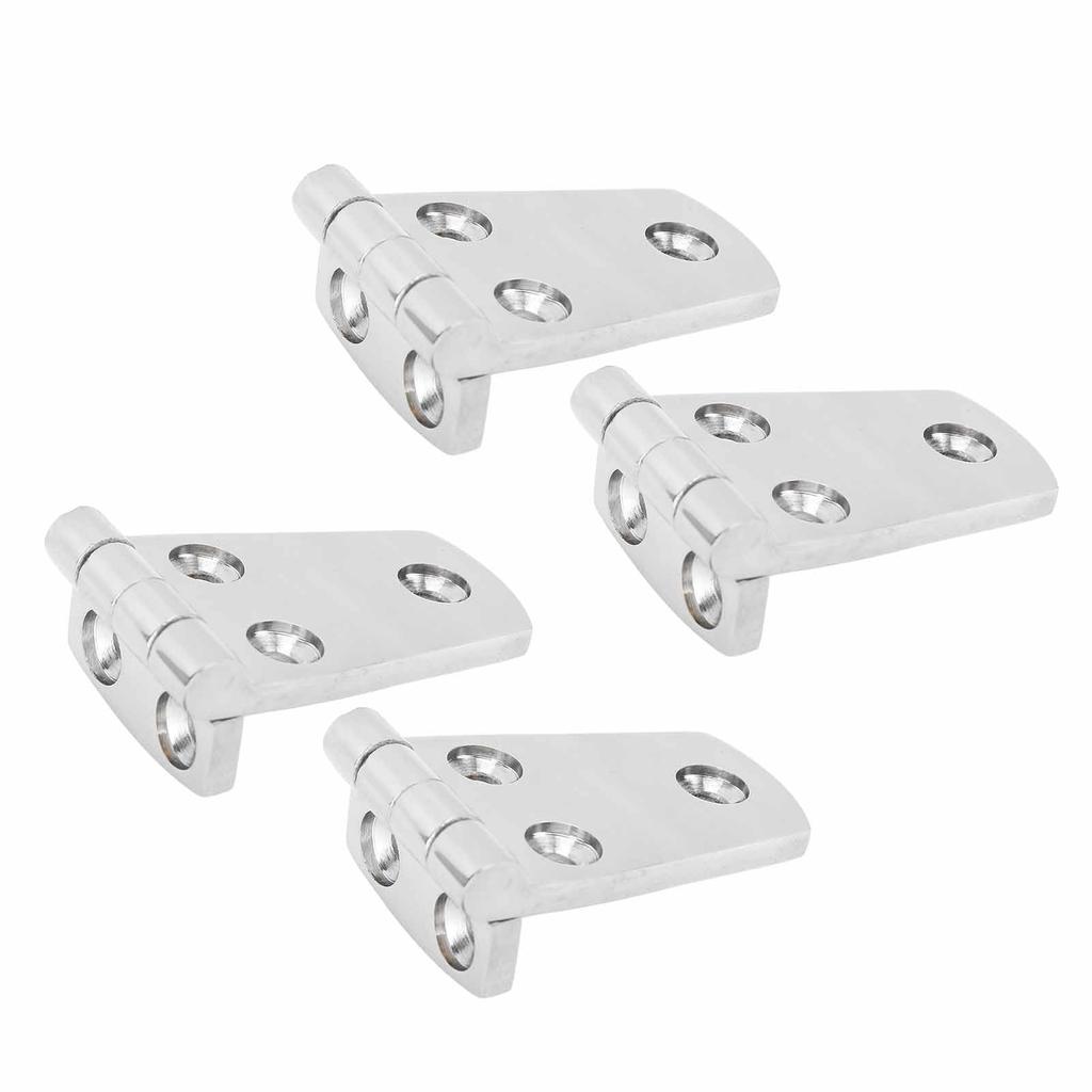 Ship Boat Hatch Hardware Hinges Stainless Steel Hinges Marine Door Hinges 316 Stainless Steel Marine Easy Installation 4pcs (76mm*38mm)