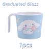 1pcs Sanrio Cinnamoroll Tableware Anti Fall Cartoon Breakfast Plate Anti Scald Non-Slip Handlecup Spoon Bowl With Lace Cutlery