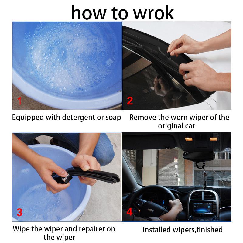 Car Wiper Repair Tool Universal Auto Windshield Wiper Scratches Repair Windshield Scratch Repair