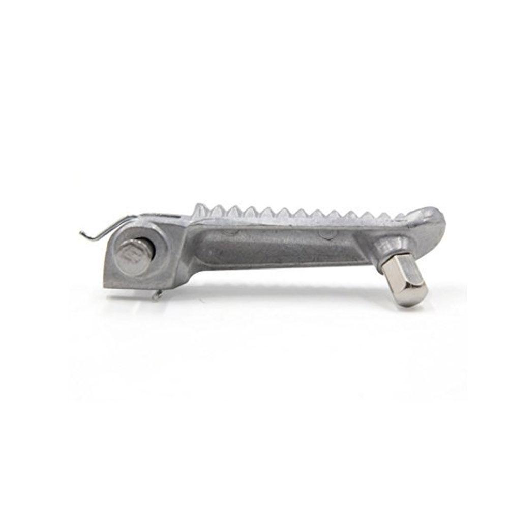 1 Pair 7mm Aluminium Alloy Footrest Footpeg Motorcycle Anti-slip Riding Foot Rest For Compatible For HS1701028/JT-09 Motorcycle Modified Accessories