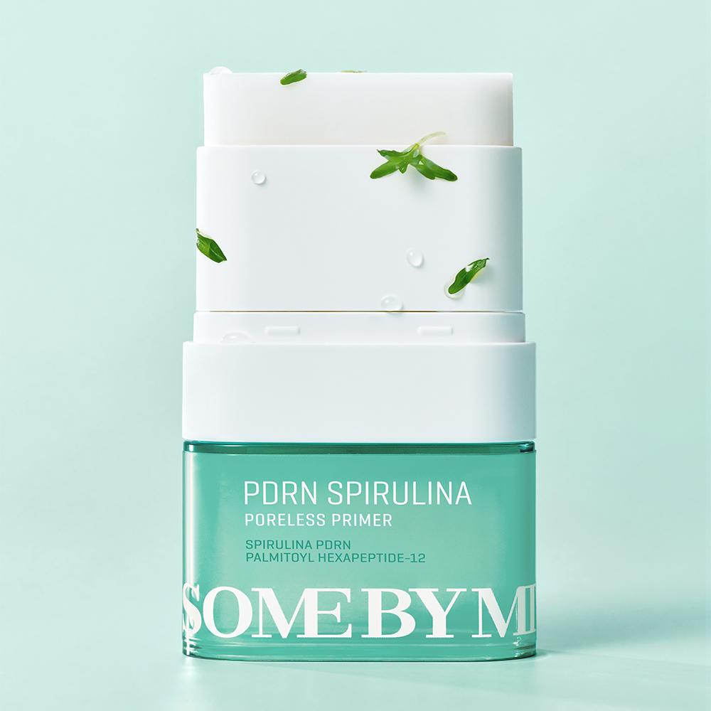 SOME BY MI PDRN Spirulina Poreless Primer – Blurring Stick for Smooth Pores, Korean