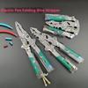 Multifunctional Wire Stripper With Electrical Test Pen Foldable Cable Cutter Crimper Tool, Electrical Folding Pliers For Cutting