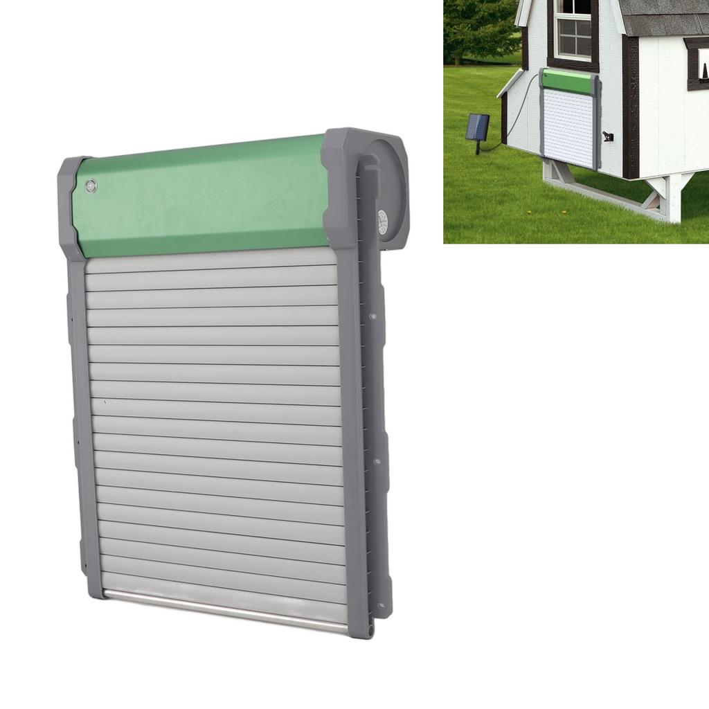 Automatic Chicken Coop Door, Light Sensor, Efficient Solar Chicken Coop Door for Ducks