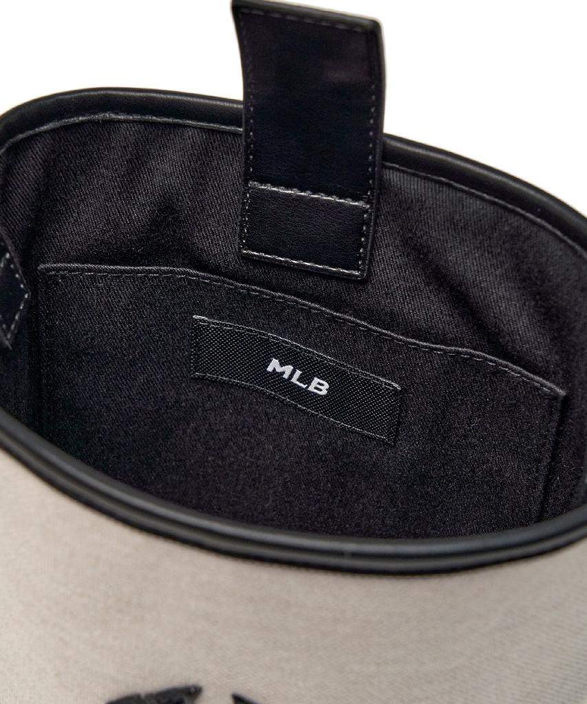 Mlb Basic Canvas Mini Bucket Bag Ny (Ivory)