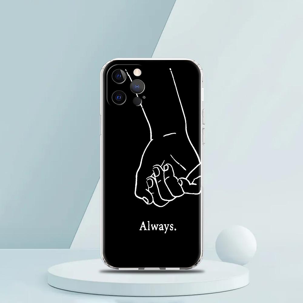 Couple Cartoon Aesth Sun Moon Luxury Phone Case For iPhone 16 15 14 13 12 11 Pro Max XS X XR SE 7 8 Plus Silicone Clear Cover