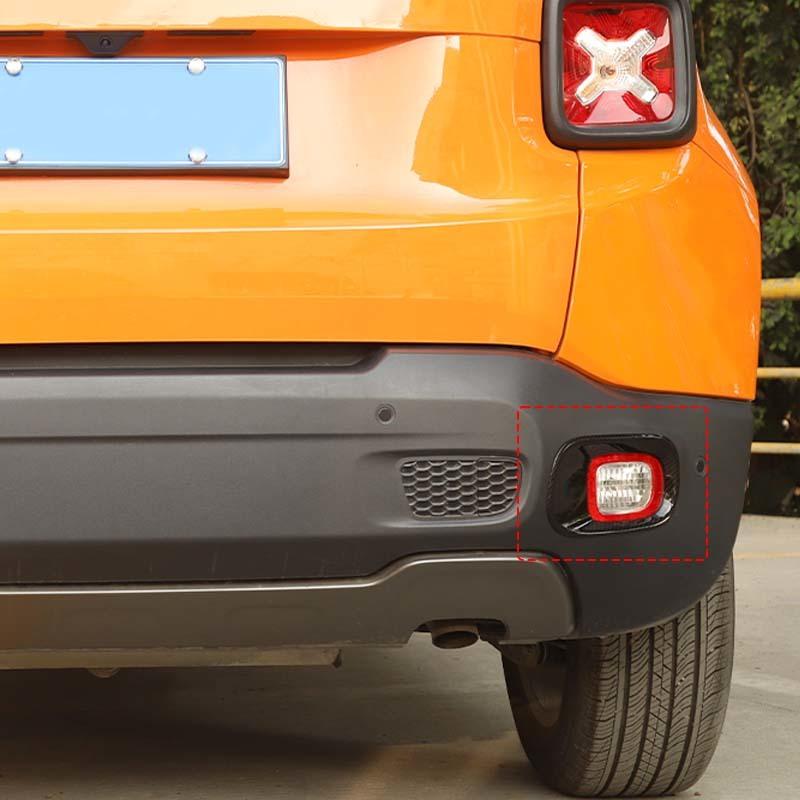 Zadní kryty do mlhy Pouzdro světla ABS Světelná dekorace pro Jeep Renegade 2016 nahoru Exteriérové ​​příslušenství , ABS plast