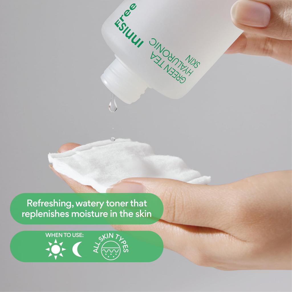 Innisfree Tea Hyaluronic Acid Skin Care (Green 170ml)
