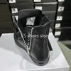 R-o Luxury Men Sneaker Black Leather High Top Shoe Women Boots Jumbo Laces Casual Shoes Black Cowhide Sneakers Ankle Boot