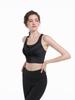 Plus Size Shockproof Zipper Sports Bra for High-Intensity Running and Yoga