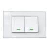 Milfra Smart Wifi Switch Neutral Wire Optional Intelligent Wall Button Light Switches AC100-240V Tuya APP Voice Control by Alexa