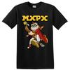 MxPx Punk Rock T Shirt Cartoon Character Guitar Fan Graphic Music Concert Tee