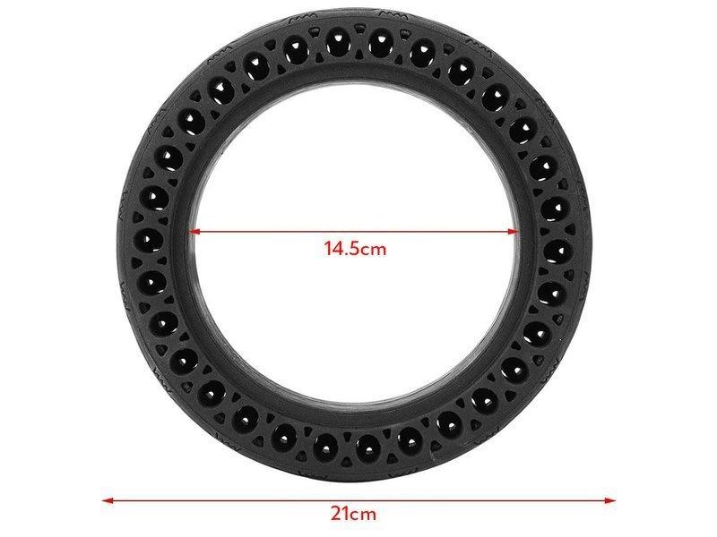 Opona Bezdętkowa Alogy X2 8.3'' Do Hulajnogi Xiaomi Mijia M365 Black 02