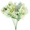 Chrysanthemum Roses Artificial Flower Bouquet for Vase Composition 32 Cm - Green