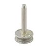Rounded Edge Grinding Wheel for Jade Carving and For Glass Polishing Compatible with Electric Drill At 3600 RPM