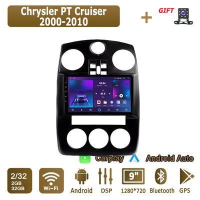 Android Carplay Car Radio For Chrysler PT Cruiser 2000-2010 Multimedia Player Head Unit Stereo GPS Navigation BT WIFI 2+32GB