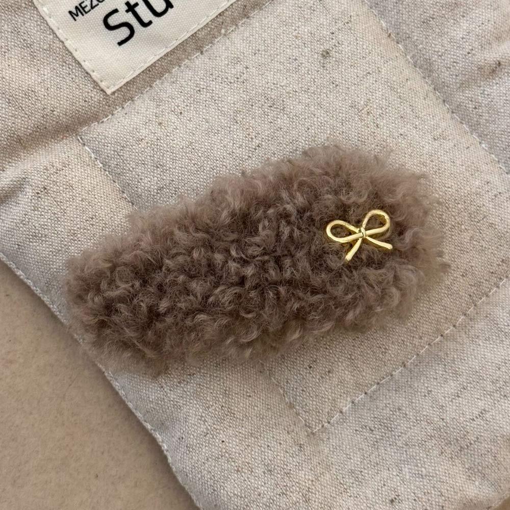 

French Style Women s Side Clips Autumn & Winter Hair Clips Cute Hair Accessories for Women Girls света кофе