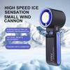 Ice Compress Handheld Fan Semiconductor High-speed USB Fan Portable Folding Small Wind