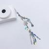Lovely Jellyfish Pendant Handmade Beaded Phone Charm Portable Girls' Fashion Accessory for Mobiles Trendy Women Ladies