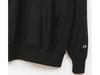 Hoodie Hoodie Sweatshirt Fleece 10oz Lightweight Thermal Quick Drying Reverse Hooded Sweatshirt Black M [Champion] L.W.D Weave(R) C3-N190 Men's