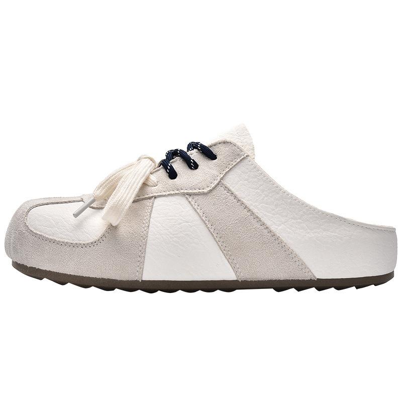 Summer New Thick-soled Half-slippers Women's One-pedal Bag Head Slippers 3752