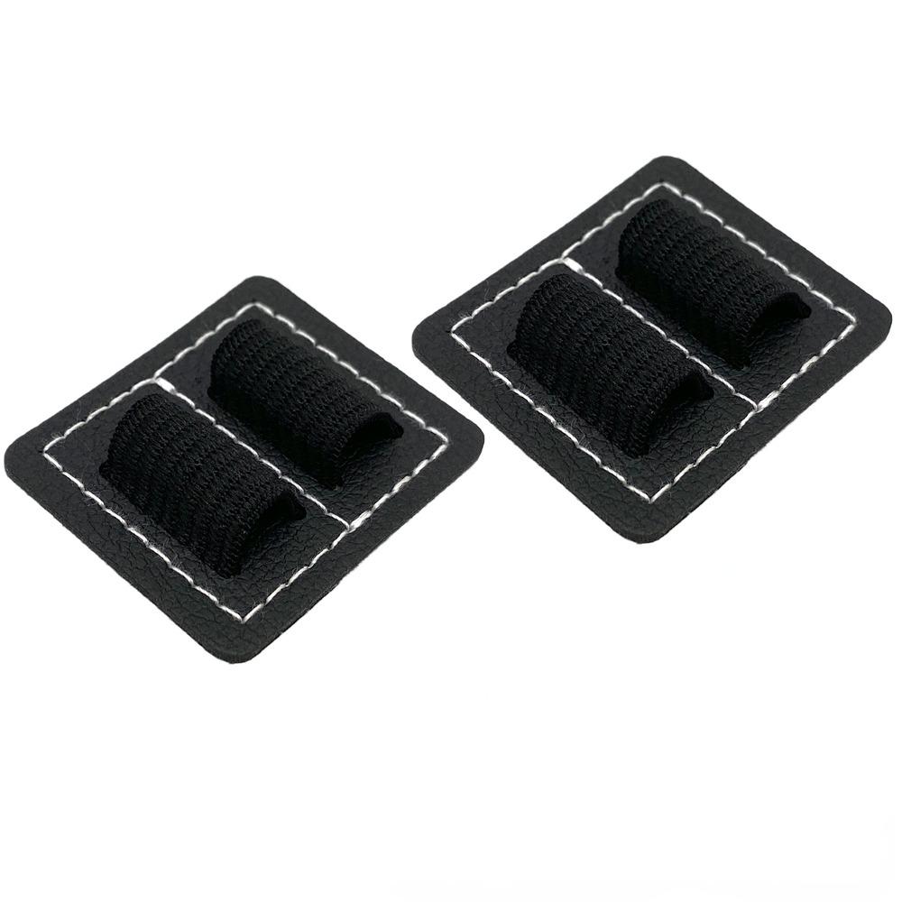 2Pcs Elastic Band Stylus Pen Holder Self-adhesive Pen Clip Strap Stationery Organizer for iPad