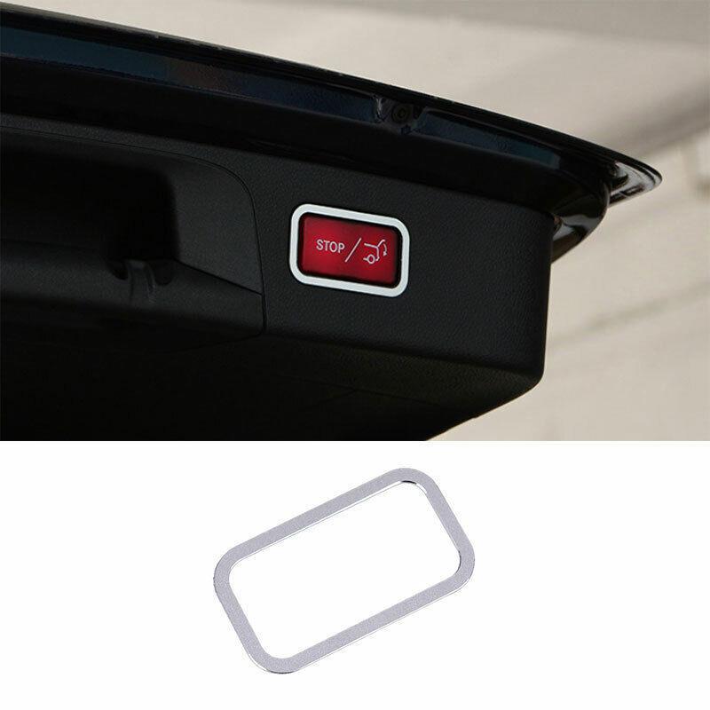 Для Mercedes-Benz GLK 2009-2015 Серебристая Алюминиевая Декоративная Рамка Ручки Двери Багажника