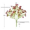 Milan Silk Baby's Breath Artificial Bouquet for Weddings and Decor