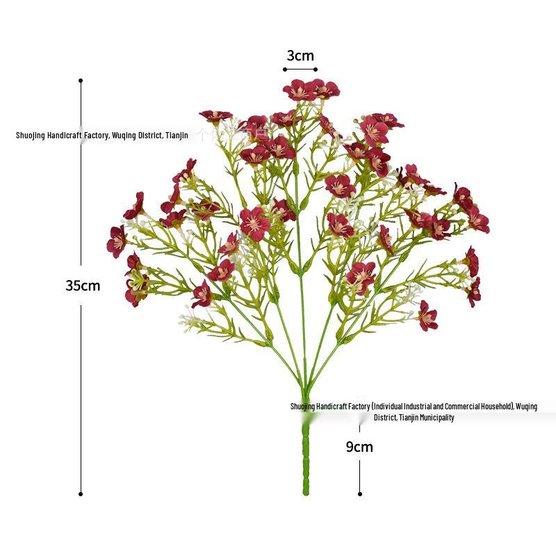 Milan Silk Baby's Breath Artificial Bouquet for Weddings and Decor
