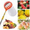 Garden Fruit Picker Head Orchard Apple Pears Orange High Tree Picking Tool Fruit Catcher Pouch Detachable Farm Fruits Collector