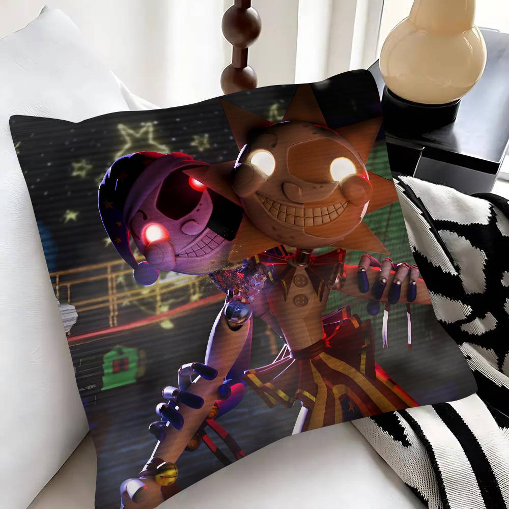 Sundrop And Moondrop Pillow Case Fashion Square Pillowcase Bedroom Sofa Room Ins Decoration Leisure