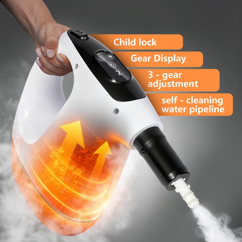 1200W Steam Cleaner Set Small Multifunctional Steam Mop Household hHigh-temperature Mite Removal Steam Cleaning Machine