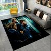 3D P-Potter Magic Academy Movie HD Rug Carpet for Living Room Bedroom Home Decor,Floor Mat Non-slip for Sofa Doormat Gift Kids