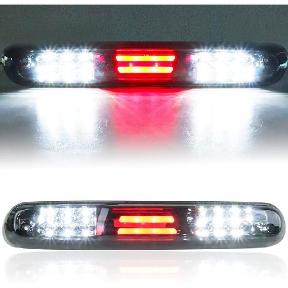Tresound LED Third Brake Cargo Light For 2014-2018 Chevy Chevrolet Silverado & GMC Sierra 1500 2500HD 3500HD Rear High Mount Stop Lamp Red Lens